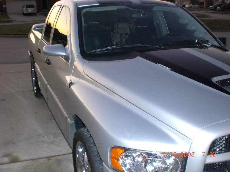 Dodge Ram 1500 Sport Performance Hood. 2010 Ram 1500 4X4 sport!