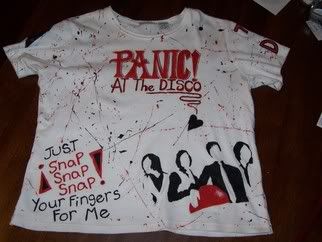 Homemade Band Shirts