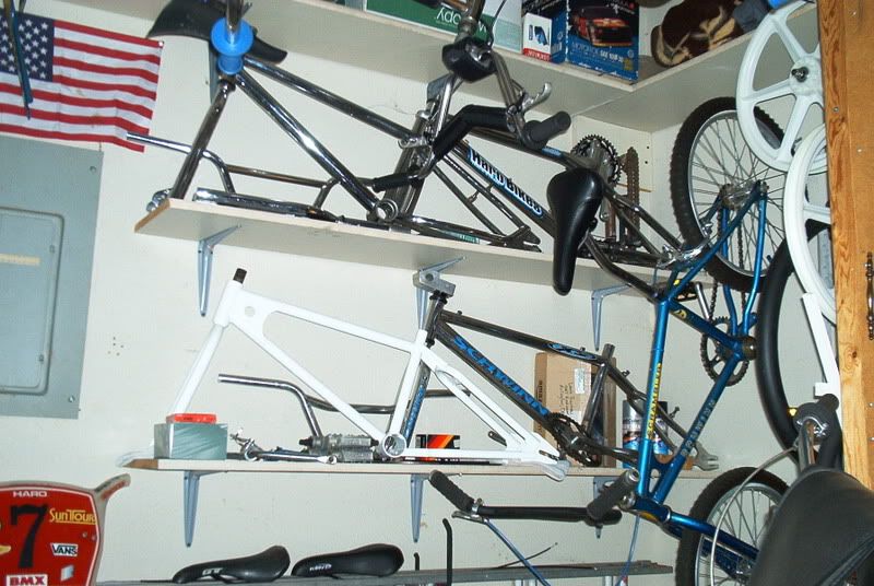 basement bike storage