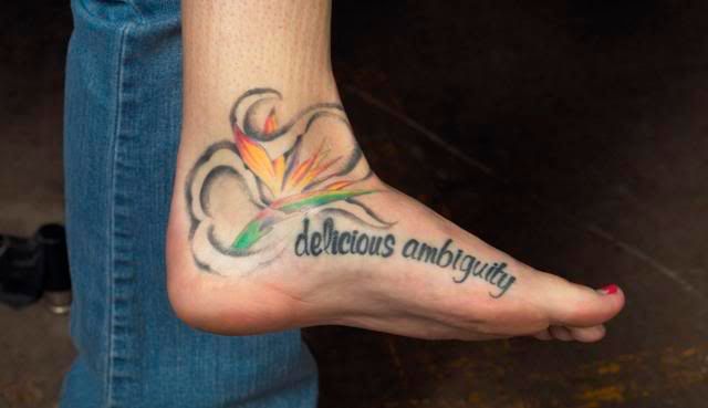 ankle tattoos. foot ankle tattoos
