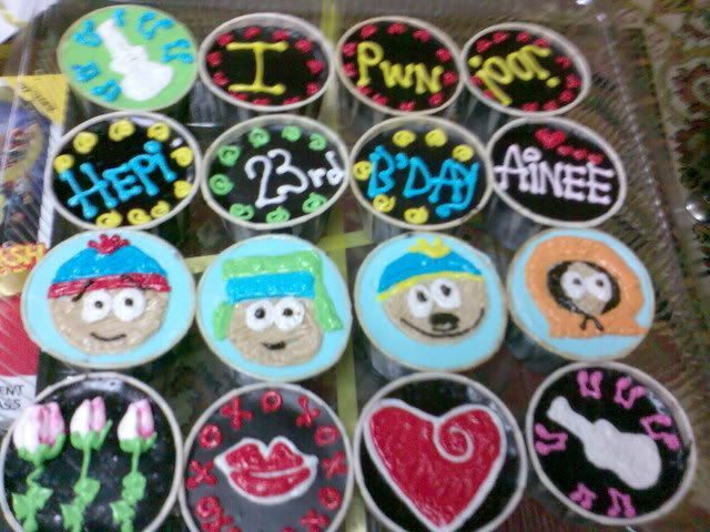 the cupcakes