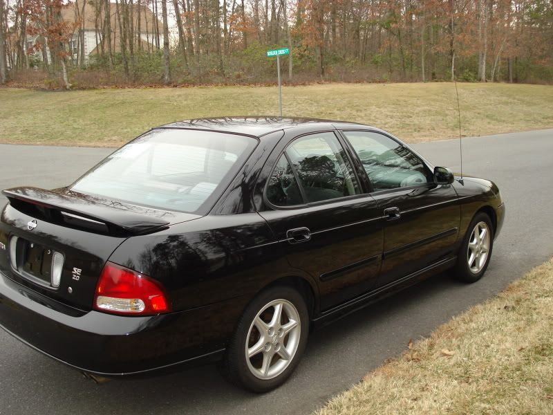 2001 Nissan Sentra SE 5spd Black 2001 Nissan Sentra SE 5spd Black