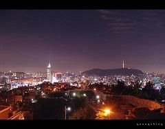 Korea nightview