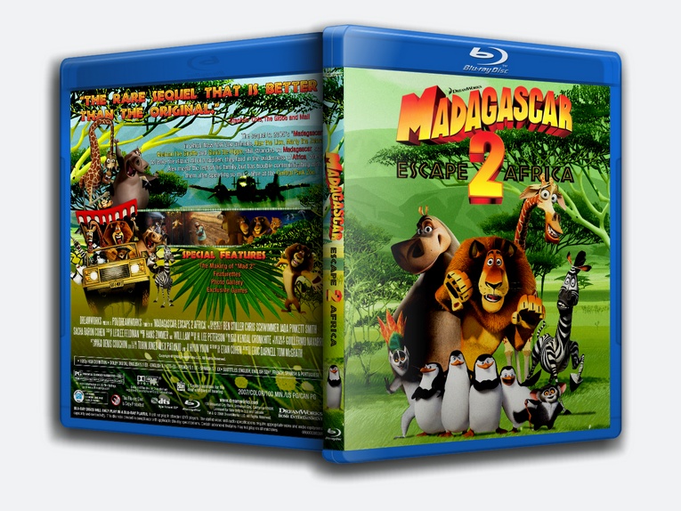Мадагаскар 2 / Madagascar: Escape 2 Africa (2008) 720p BDRip скачать тор