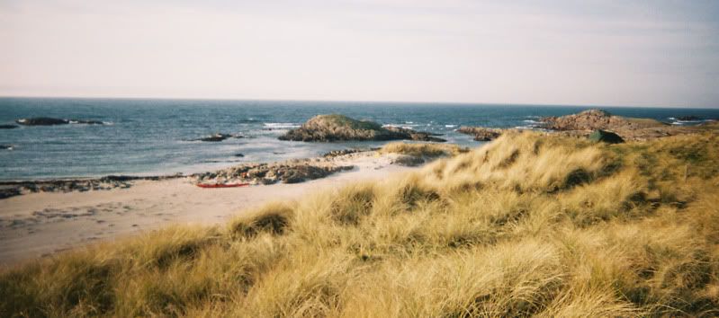 Camp on the West coast of Coll