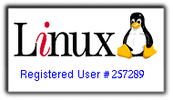 Linux Counter #258289