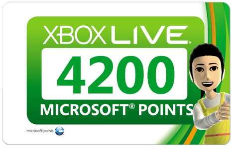 Microsoft Points(4200)