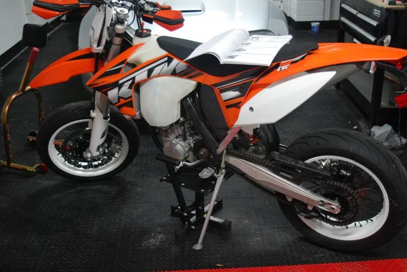 How To KTM Fork Spring Change SuperMoto Junkie