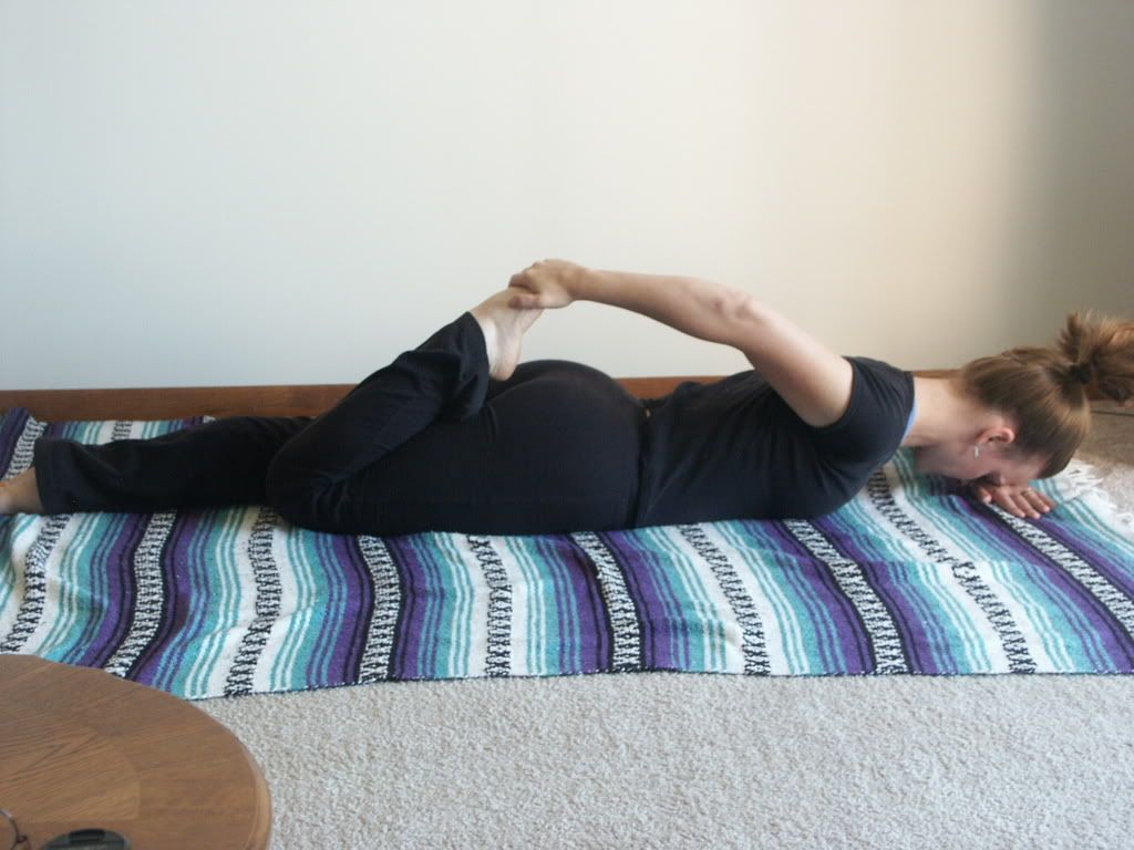 Prone Quad Stretch