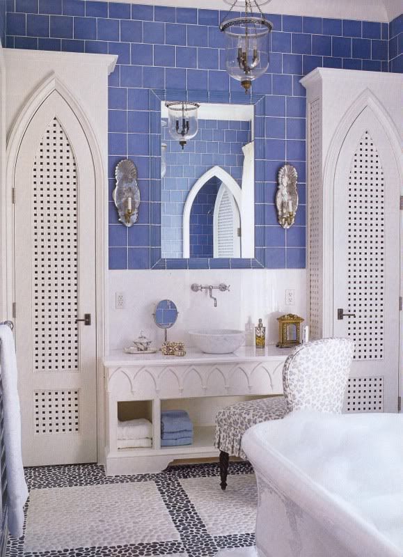 Moroccan Style Bathroom Design