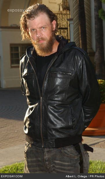 ryan hurst opie. Here's a shot of Ryan Hurst, the actor who plays Opie, looking completely 