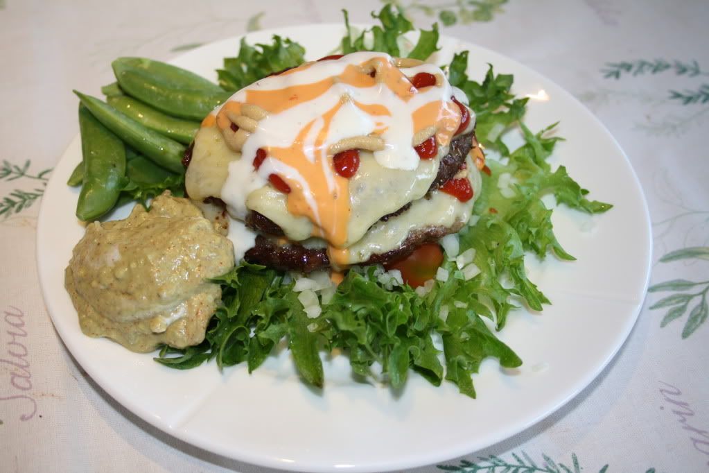 LCHF hamburger