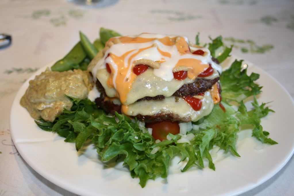LCHF hamburger