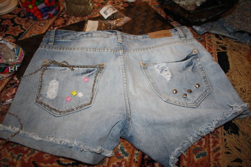 hjemmelaget nagleshorts
