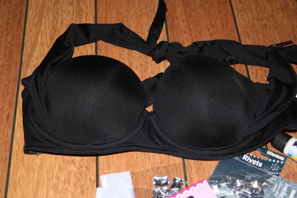 jeweled bikini home made