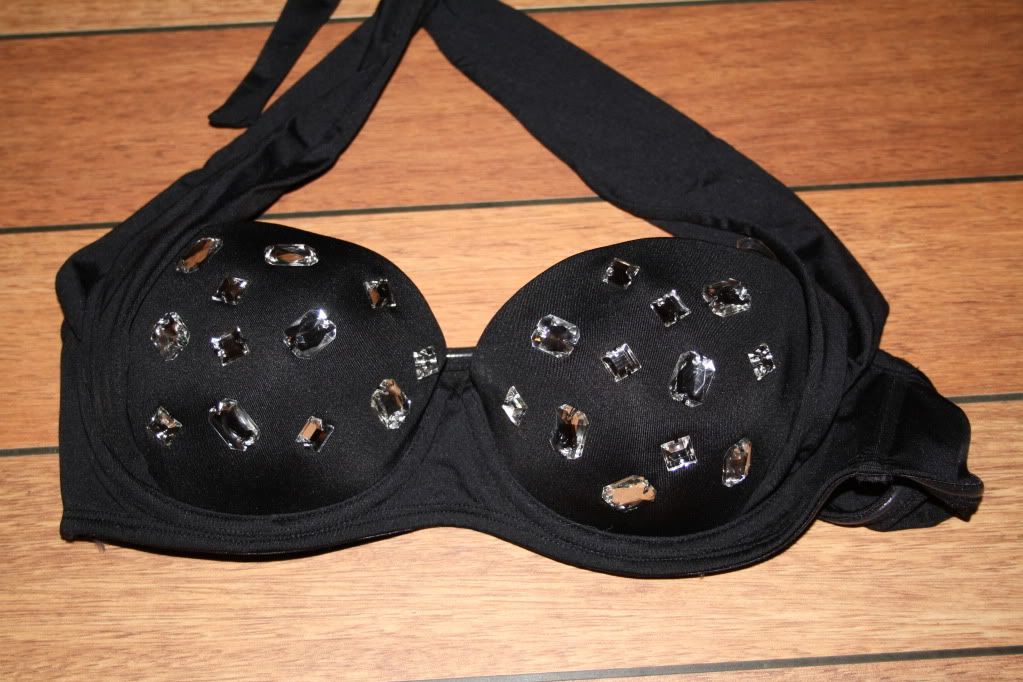 jeweled bikini home made