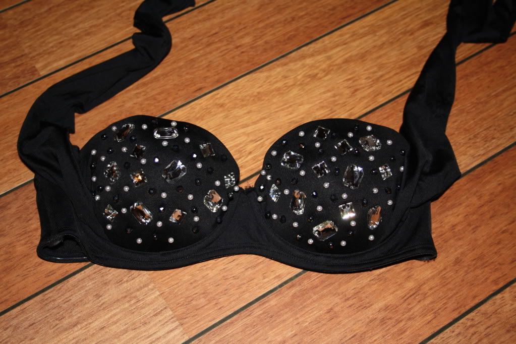 jeweled bikini home made