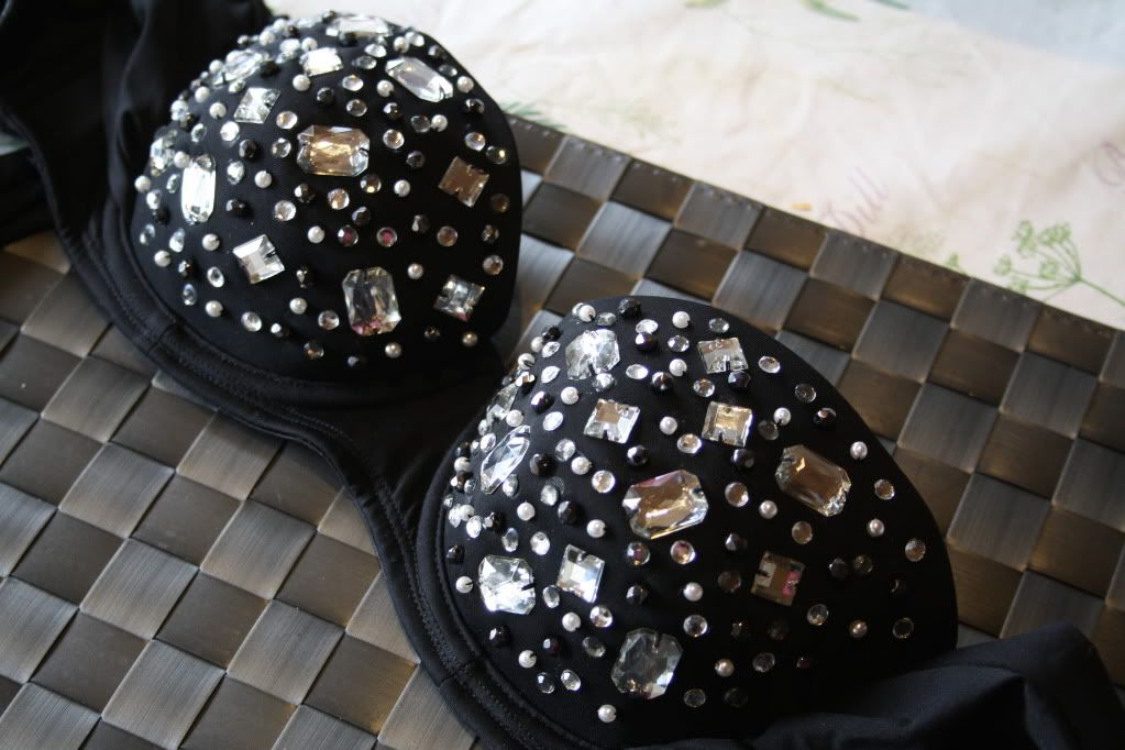 jeweled bikini home made