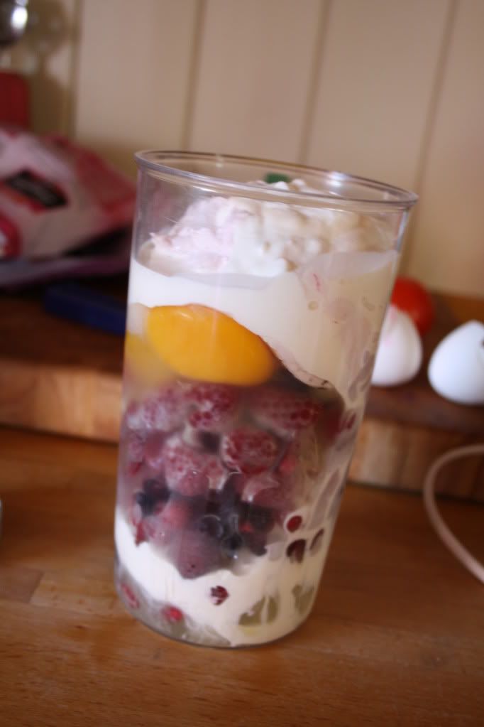 proteingsmoothie bær