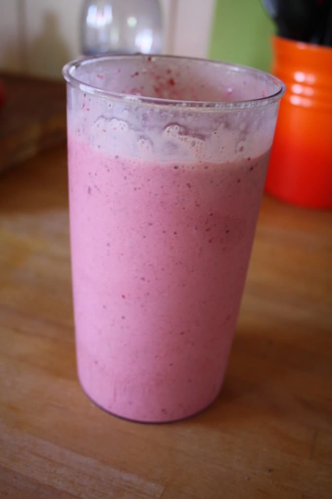 proteingsmoothie bær