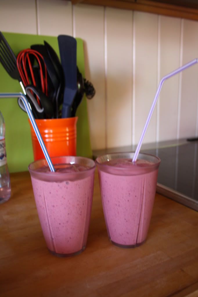 proteingsmoothie bær