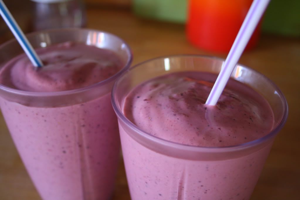 proteingsmoothie bær