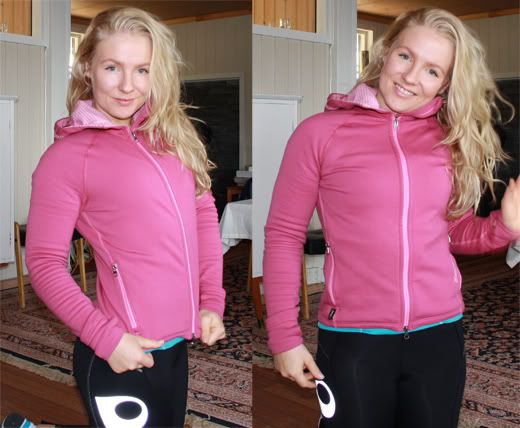 houdini power fleece pink rosa