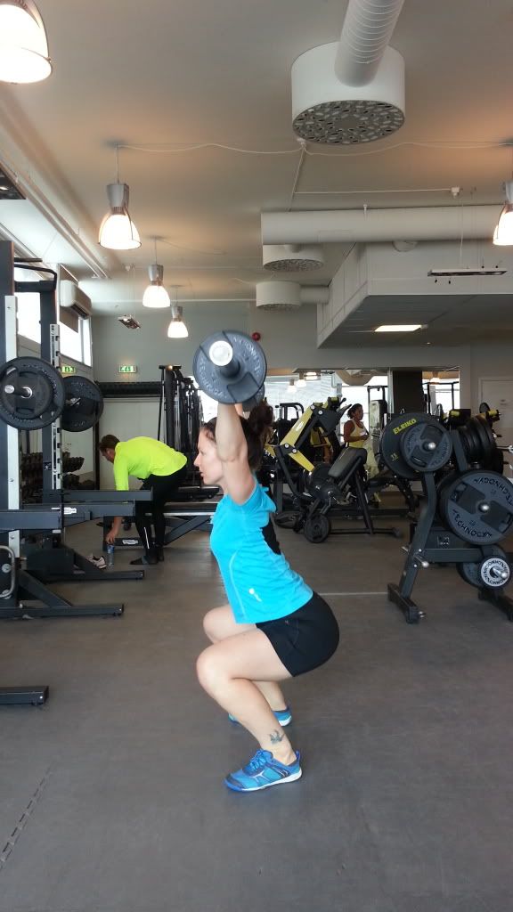 over head squat