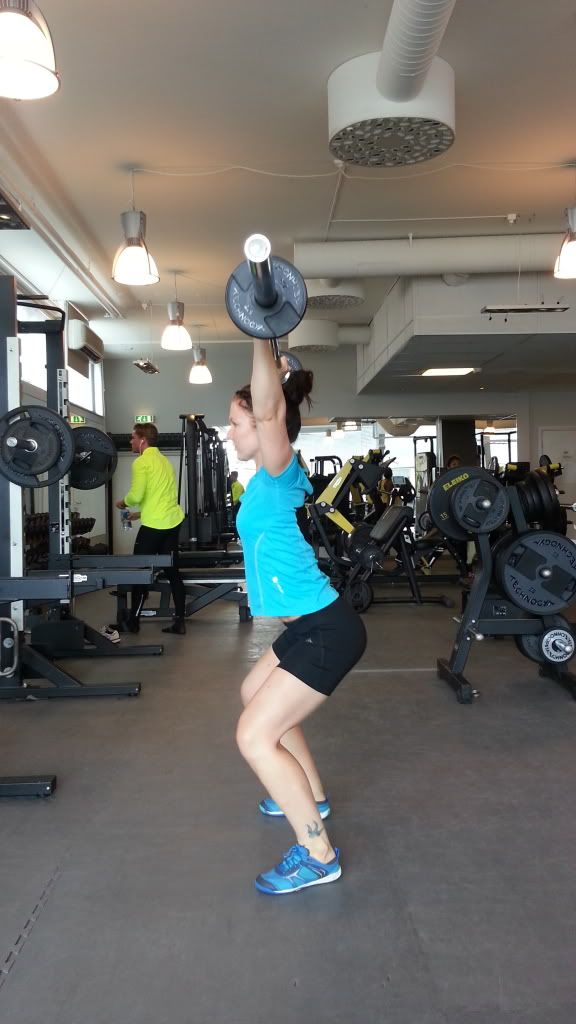 over head squat