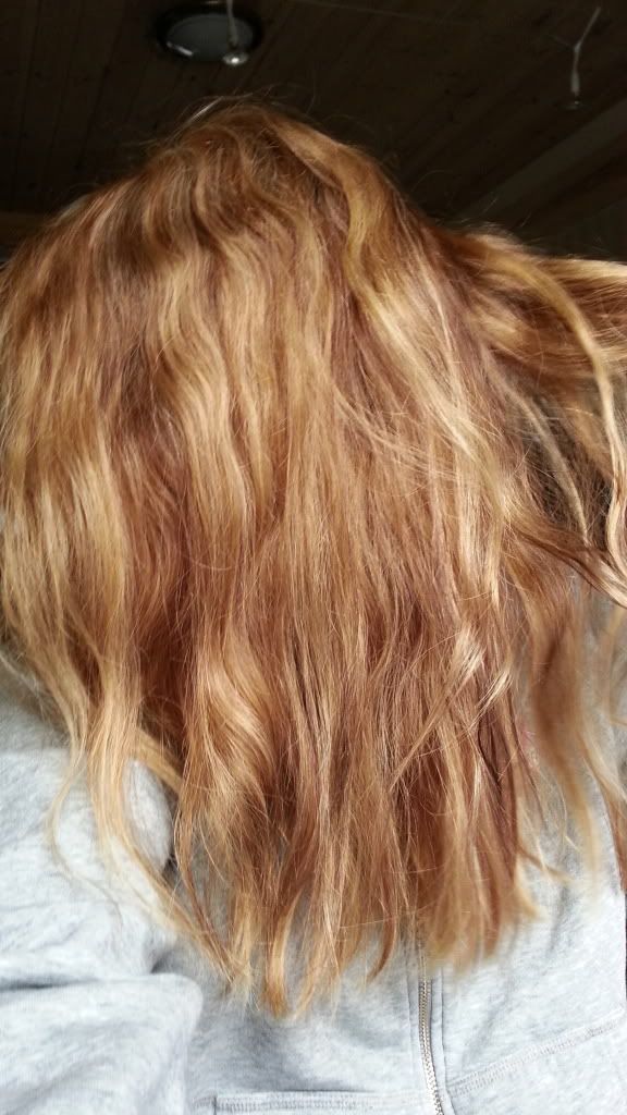 fra brunette til blondine