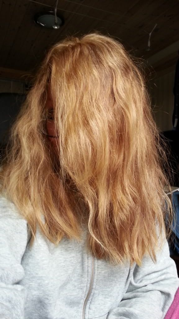 fra brunette til blondine