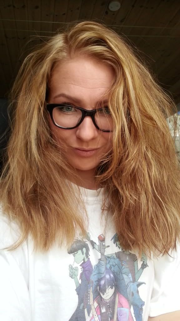fra brunette til blondine