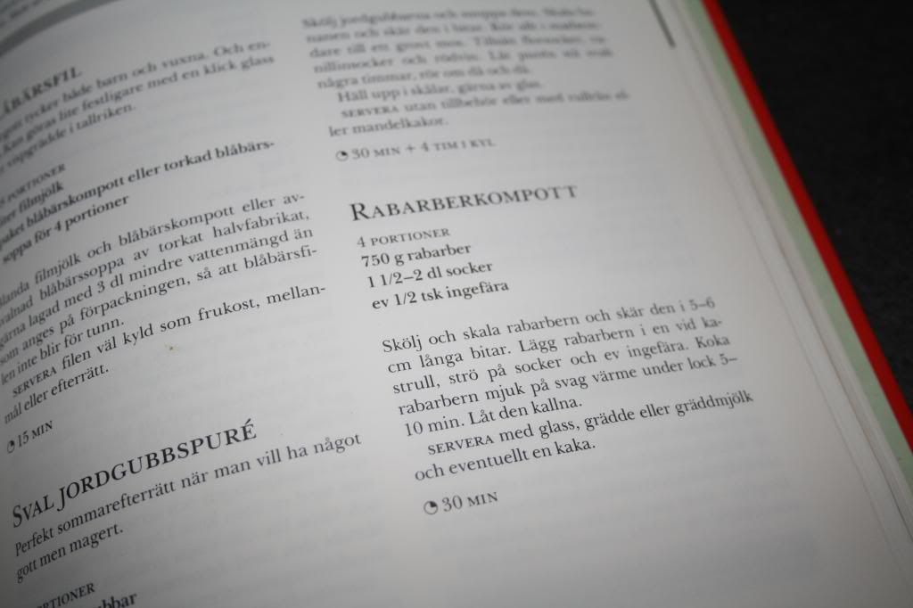 rabarberakompott