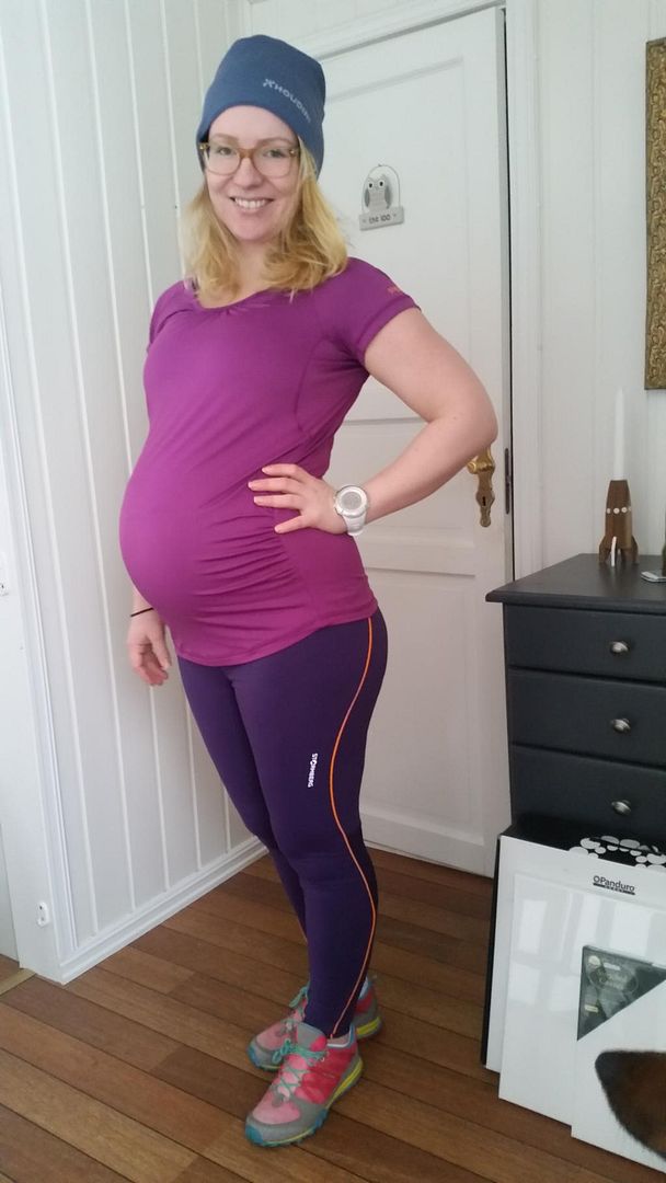 treningsblogg gravid