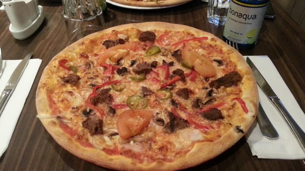 beste pizza i strömstad