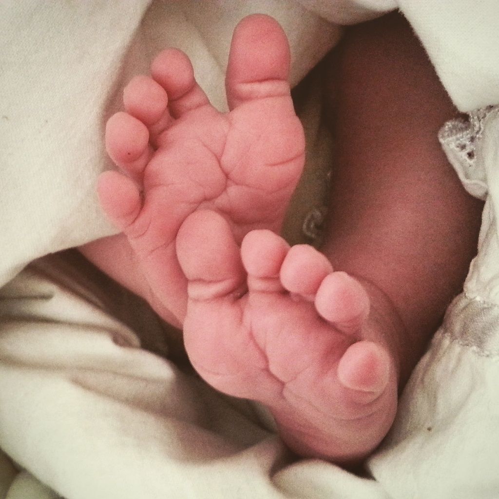 babyføtter