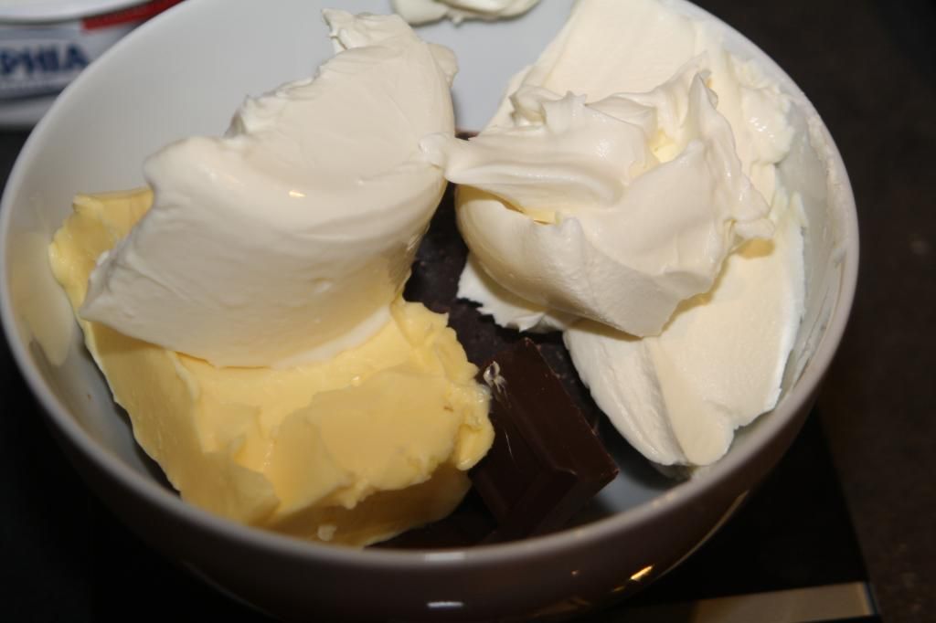 proteinkake sjokolade langpanne