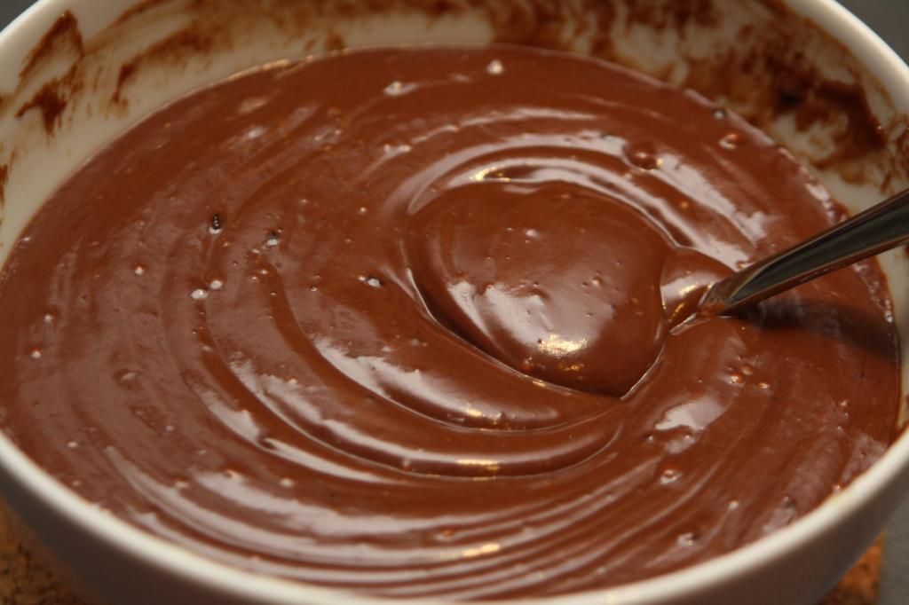 proteinkake sjokolade langpanne