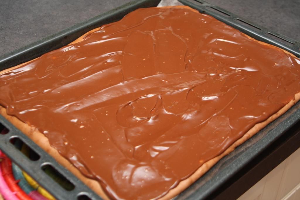 proteinkake sjokolade langpanne