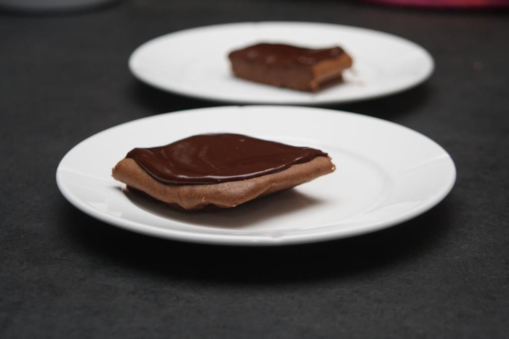 proteinkake sjokolade langpanne