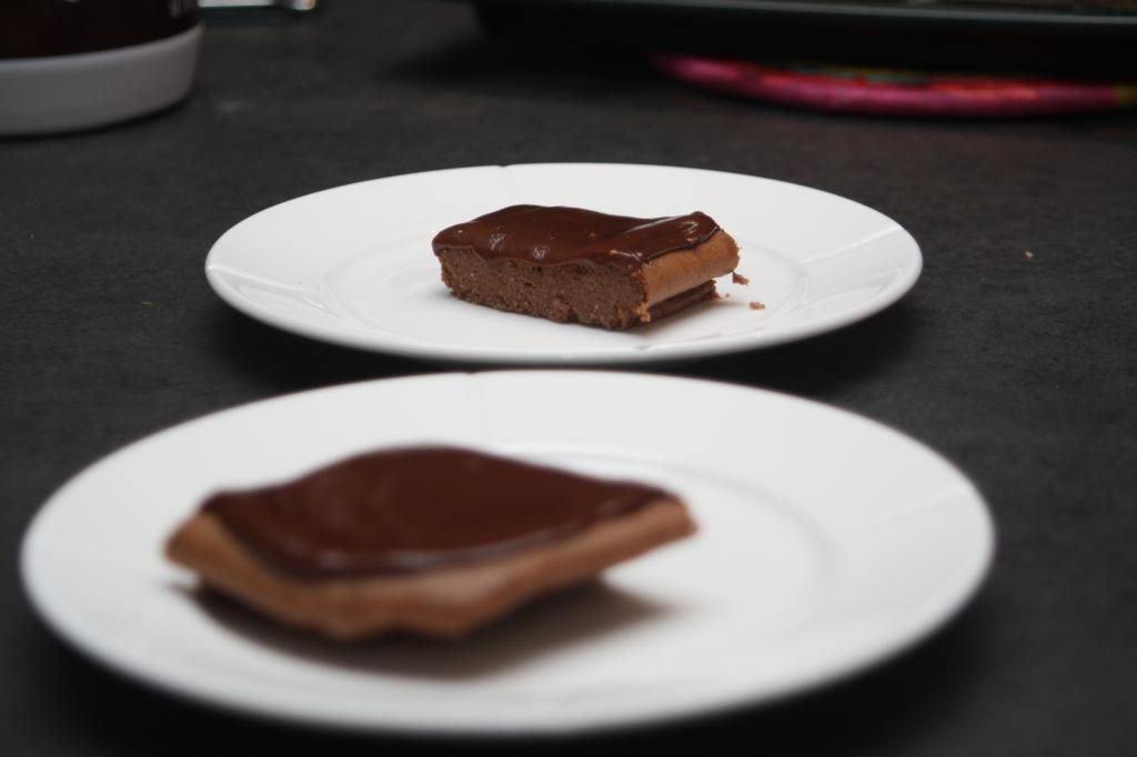 proteinkake sjokolade langpanne