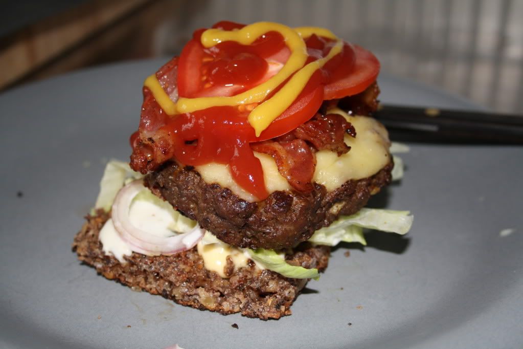 lchf hamburger