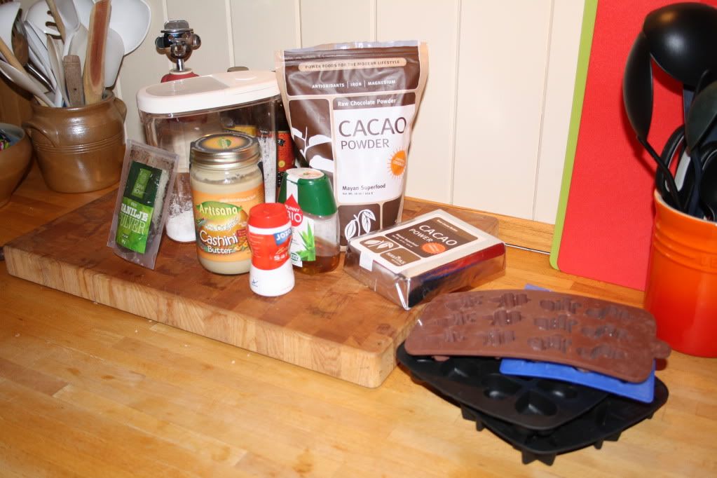 raw sjokolade lchf