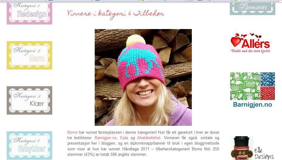 vinner håndlaga 2011