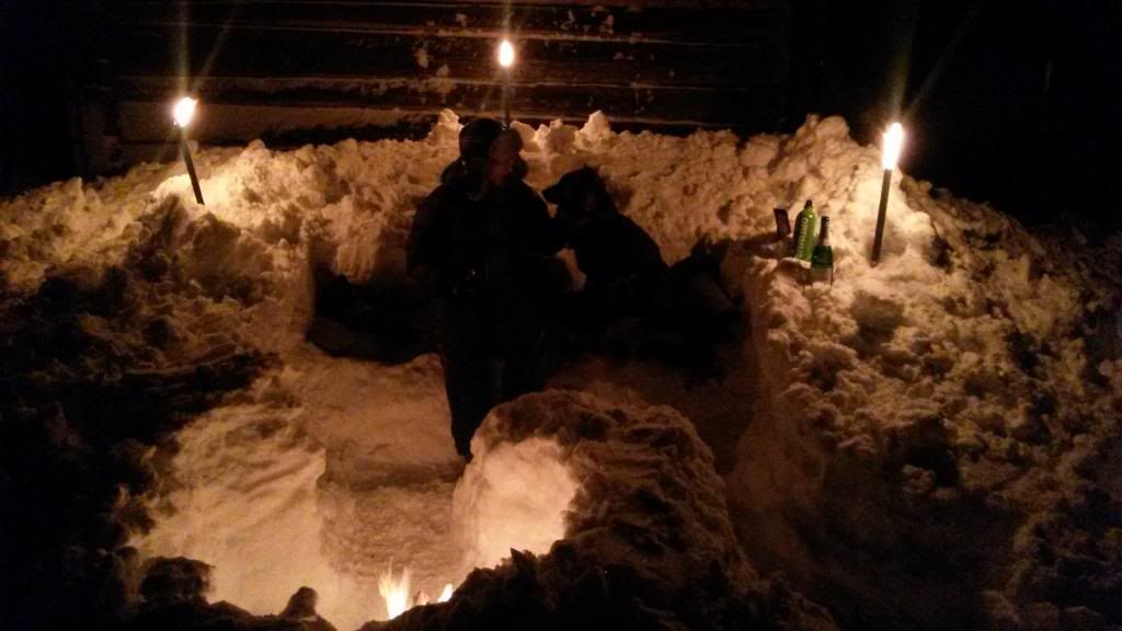 nyttårsfeiring til fjells