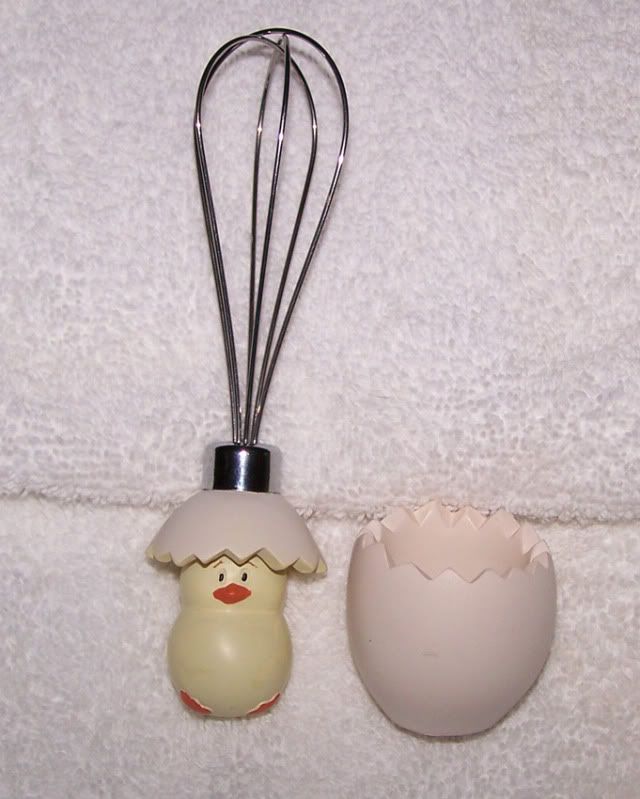 chick in egg wisk