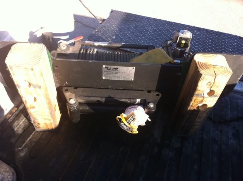 10,500 lb Hydraulic Mile Marker Winch! 850 Pirate 4x4