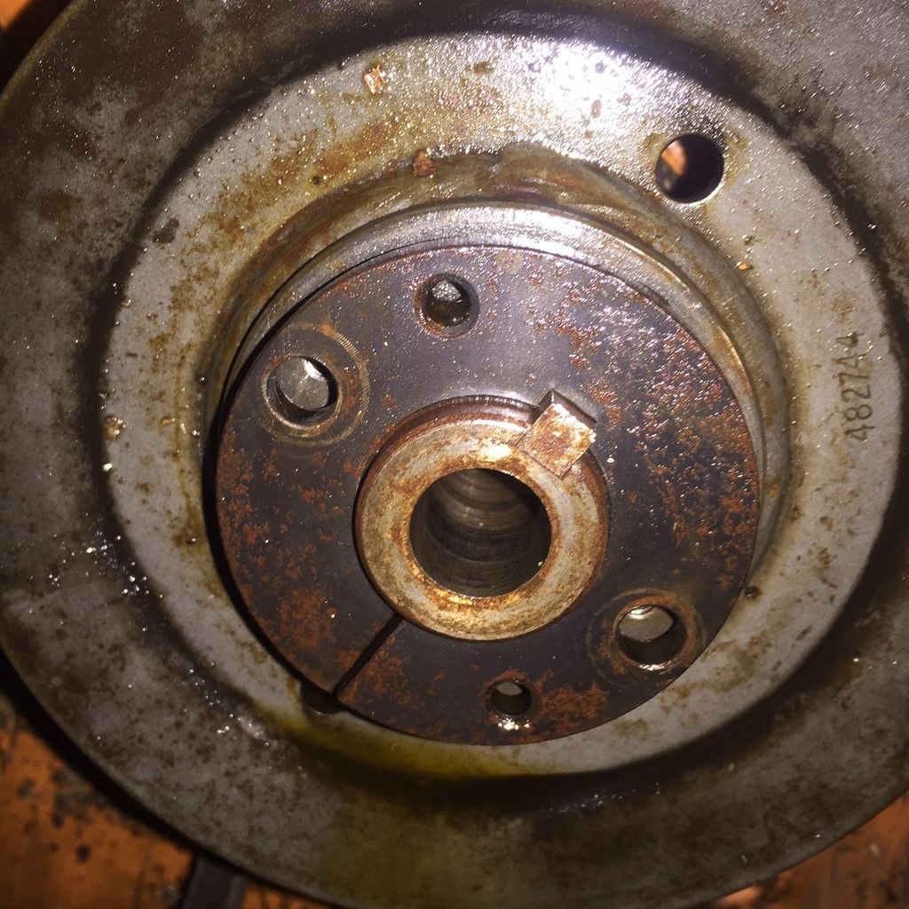 Quick help with removing pulley from spindle Lawn Care Forum