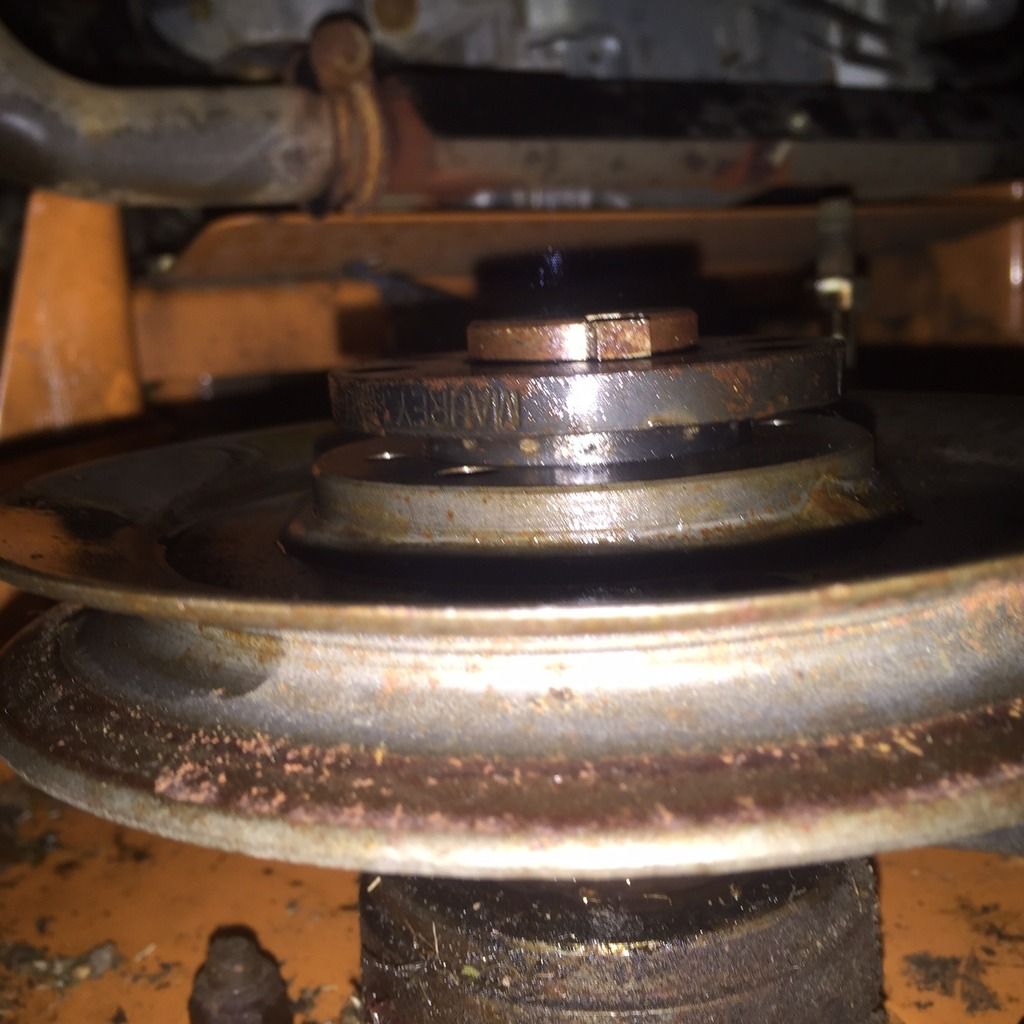 Quick help with removing pulley from spindle Lawn Care Forum