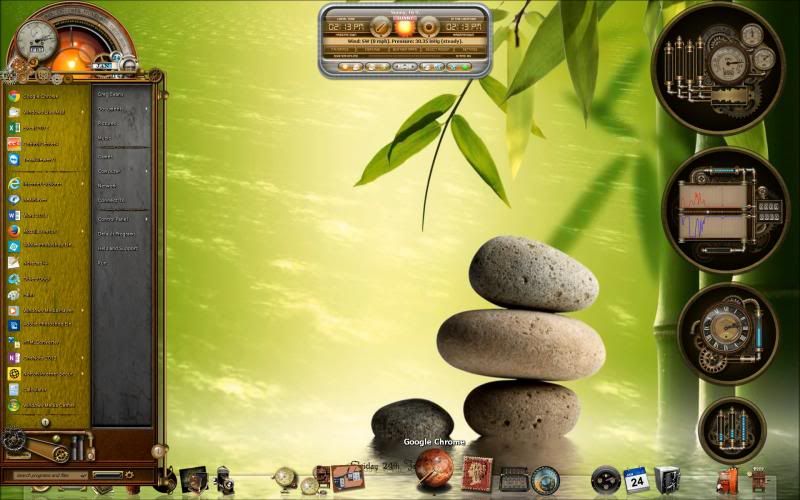 Steampunk desktop